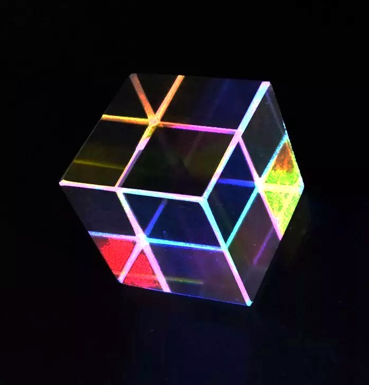 合色棱镜六面大号20mm光之立方魔方拍照生日礼物物理实验滤镜