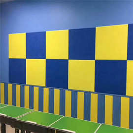 阻燃聚酯纤维吸音板 学校展示墙 室内装饰材料12mm加厚毛毡隔音板