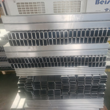 铝方管开模定制6063铝合金管型材挤压加工铝方管拉丝表面处理