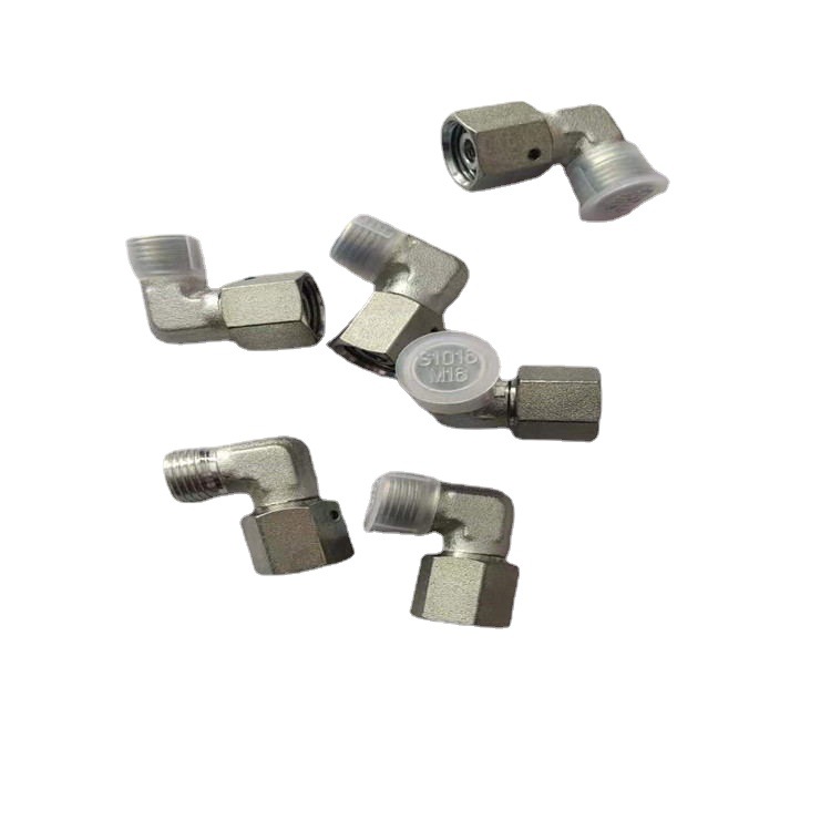 不锈钢直角卡套 不锈钢内牙直通 不锈钢液压接头不锈钢液压管套筒