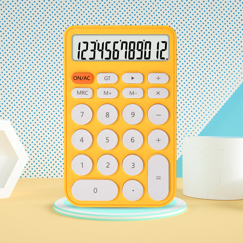 Calculator Cute Trumpet Mini Advertising Gift Accounting Financial Candy Color Office Student Calculation