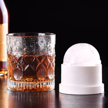 威士忌冰球模具圆形冻冰块制冰神器大号冰格制作器创意球形硅胶盒