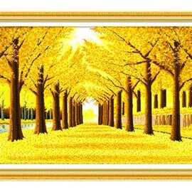 黄金满地风景画