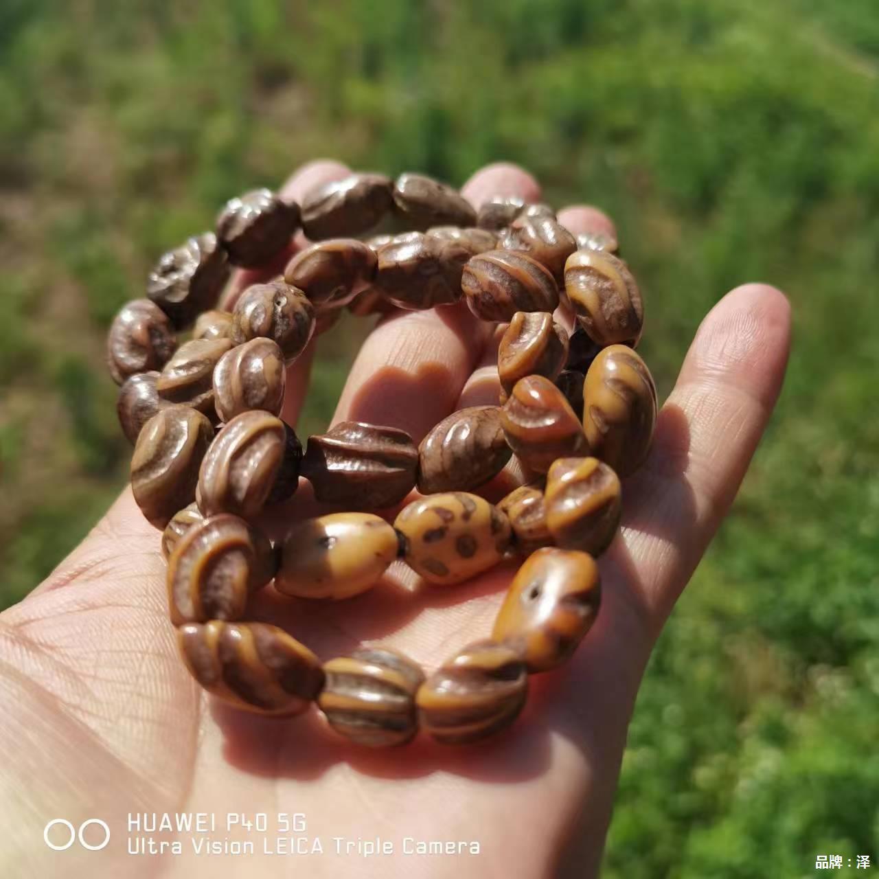 文玩佛手龙骨菩提佛珠手串手饰品厂家批发男女款随型时尚手链单圈