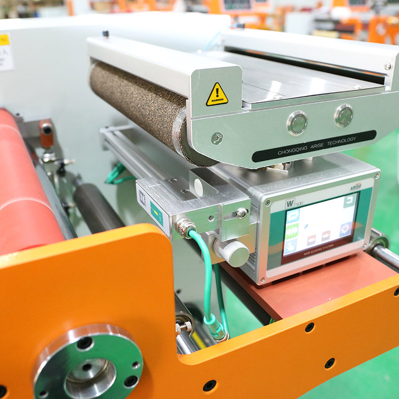 齐达精工320高速不干胶分条机标签商标热敏纸分切机pet薄膜分卷机