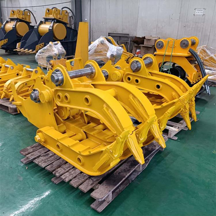 液压夹木器五齿抓木器旋转夹木机设备小型挖掘机夹木器机器批发