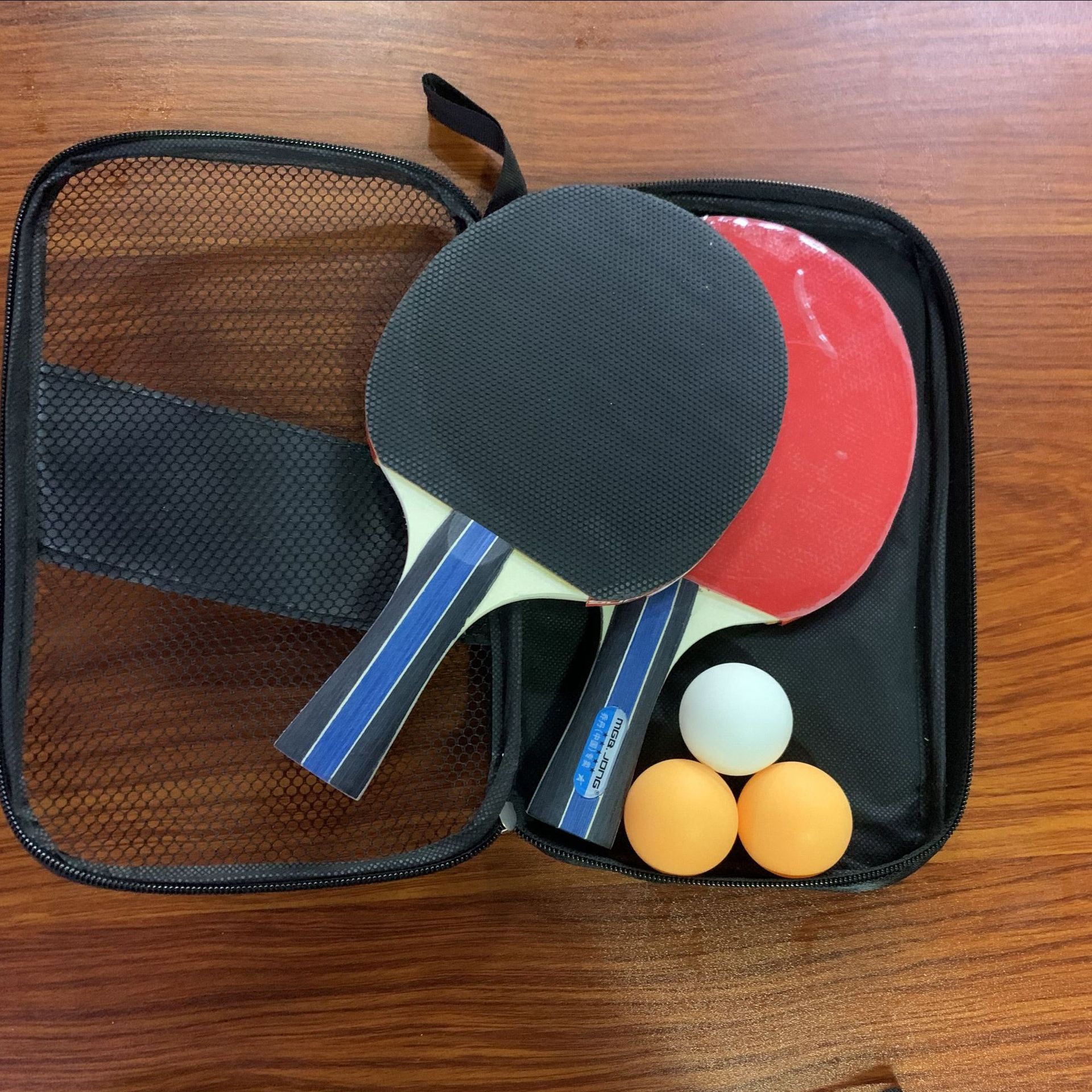 乔丹中国专卖乒乓球拍横拍直拍双拍初学者训练比赛儿童学生套装