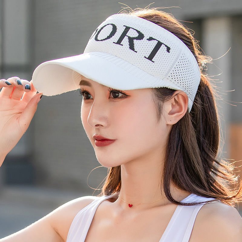 Empty Top Hat Women's Korean-Style Versatile Trendy Summer Sun Hat Casual Sun Protection Spring and Autumn Baseball Peaked Cap