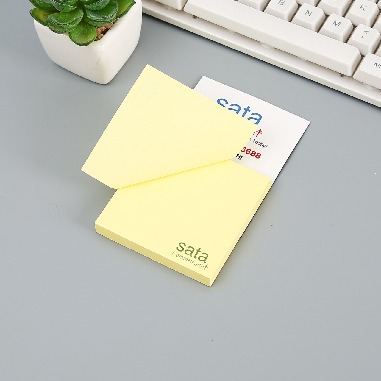 厂家定做会议记事备忘n次贴纸 北欧简约风纯色便利贴定制批发