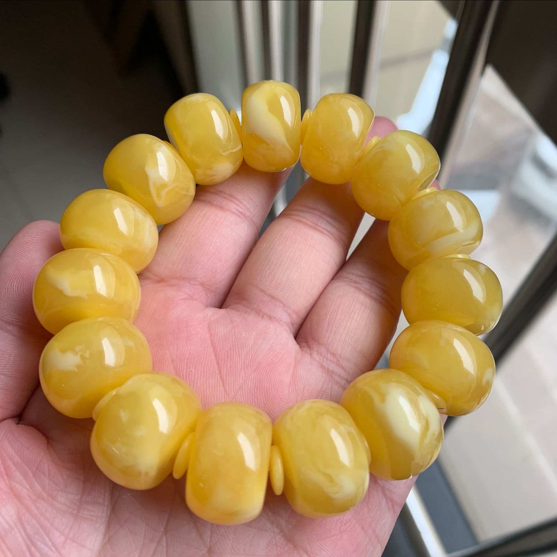 新品2021爆款俄料白花压制优化二代蜜蜡厂家直销跑江湖展会直播