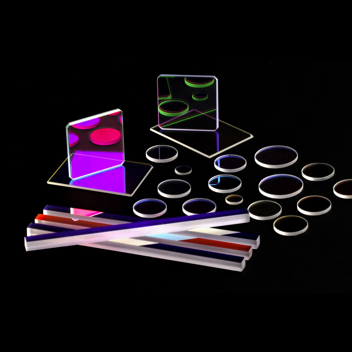 厂家定制非球面光学透镜平凸玻璃镜片光学仪器显微镜透镜批发zlm