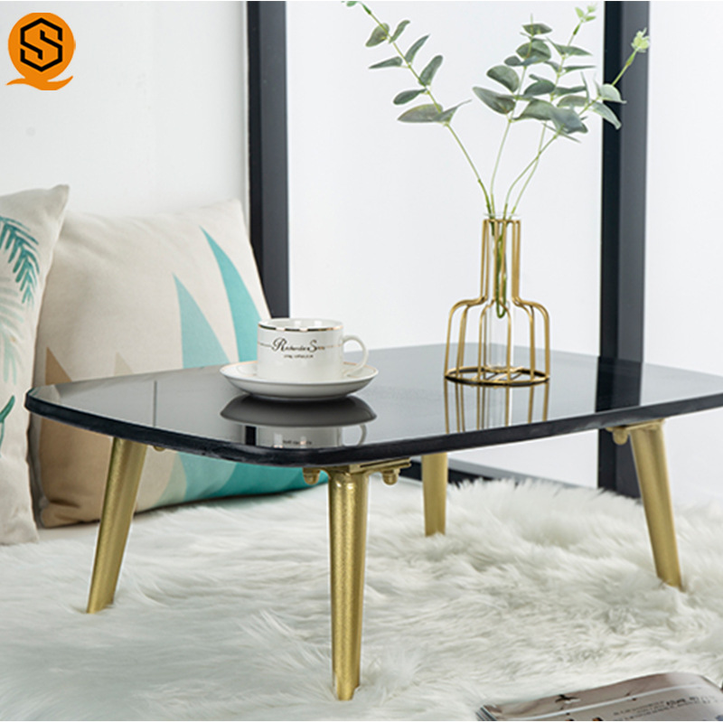 支持定制北欧小清新网红风格茶几飘窗小桌子亚克力人造石小茶几