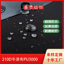 现货210D黑色牛津布1.7米 防晒遮尘布 汽车挡光布 天幕布水压3000