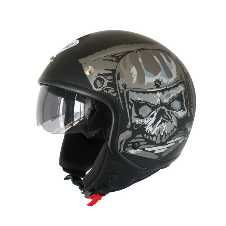 麒麟半盔摩托车头盔电动车自行车头盔有dot认证ece认证-阿里巴巴