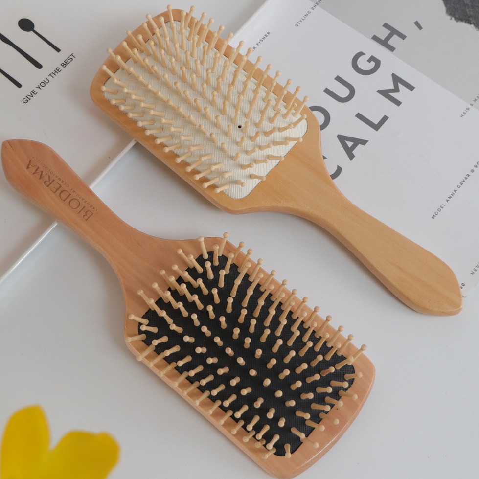 in stock direct selling hairdressing air cushion comb airbag comb health care massage comb care straight comb tangle teezer bamboo comb