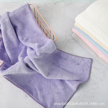出口品质日本家用超细纤维毛巾超强吸水速干面巾纯色可加工定制