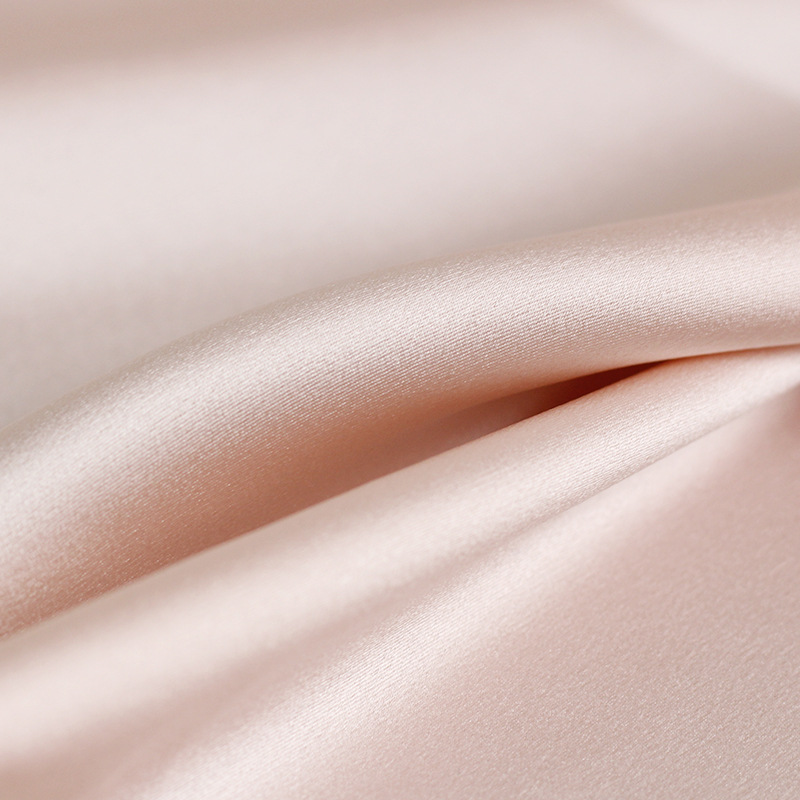 30姆米纯色重磅真丝素绉缎面桑蚕丝绸布料女服装面料-阿里巴巴