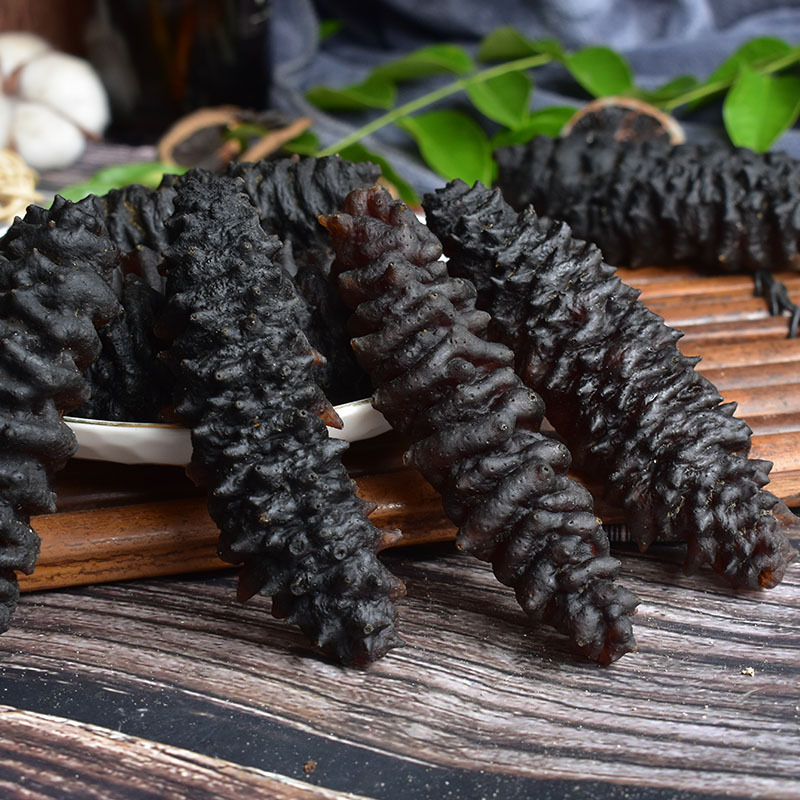 黑刺参海参干货批发龙纹参螺纹参25头35头45头多规格海鲜干货500g