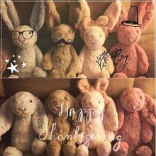 邦尼兔子毛绒玩具可爱邦妮兔公仔安抚布娃娃儿童玩偶送生日礼物女