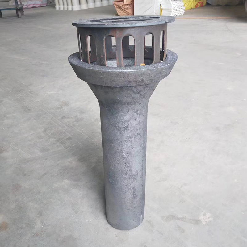 桥梁铸铁直斜泄水管泄水孔圆矩形地漏下水道篦子格栅钢管盖弯管头