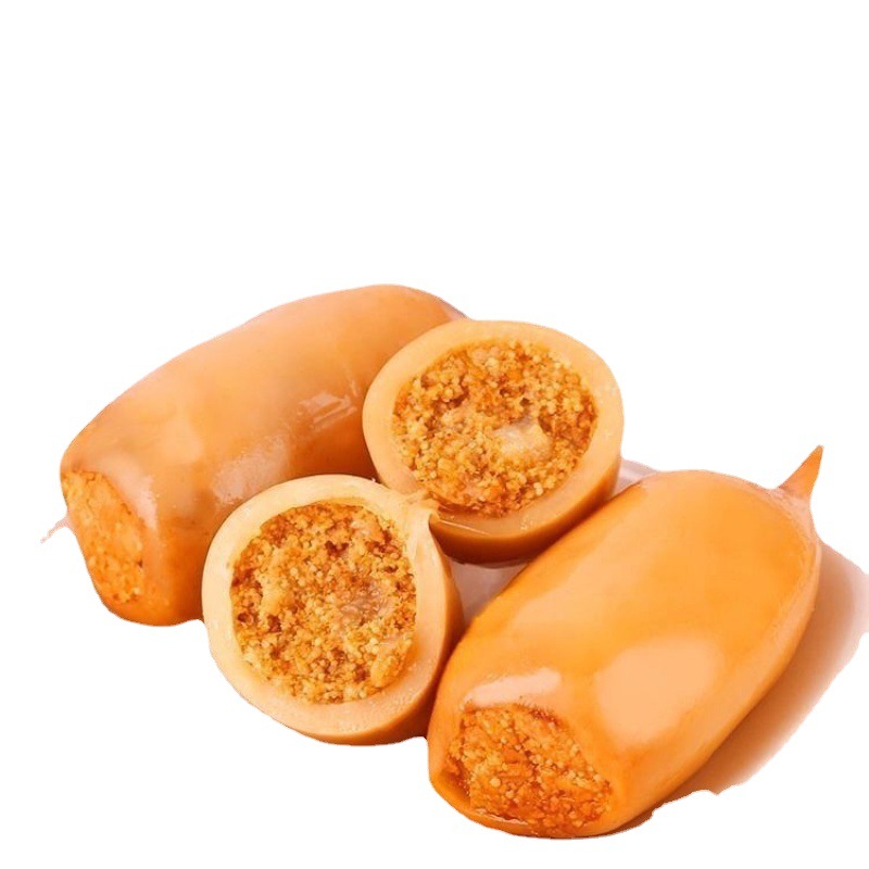 即食带籽鱿鱼仔零食500g墨鱼仔炭烤海兔小海鲜网红办公室零食包邮