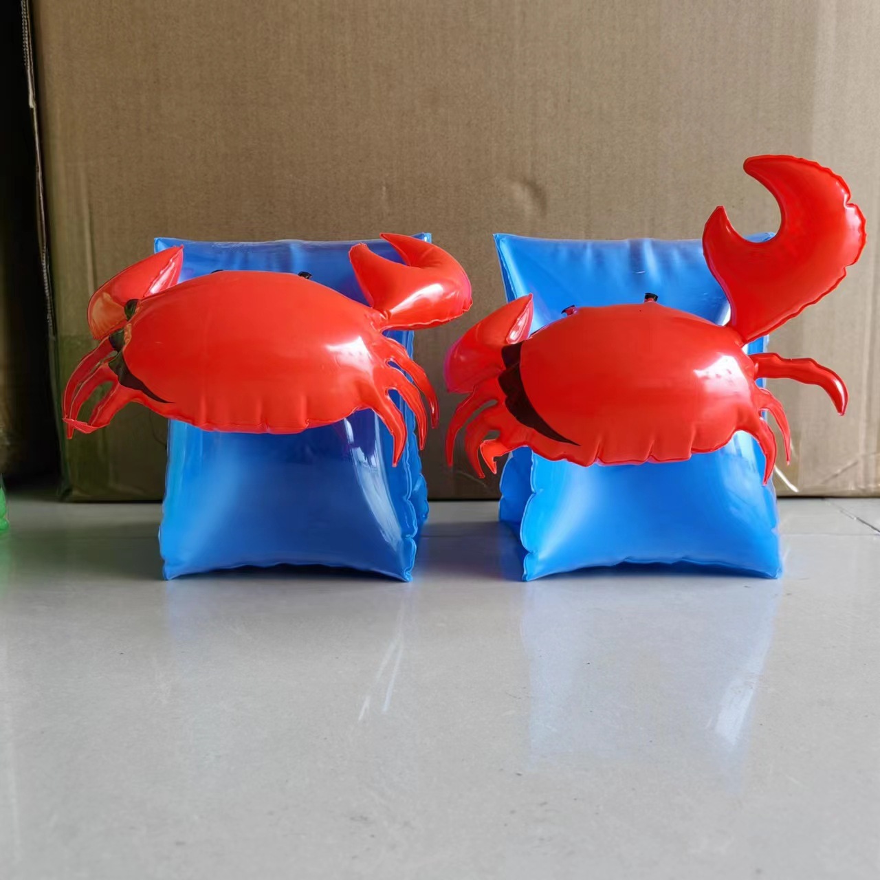 Children's Thickened Arm Floats Inflatable Flamingo PVC Unicorn Swimming Armband Crab Buoyancy Water Sleeve Wholesale