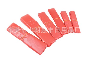 手提塑料袋子批发超市购物袋打包袋黑色红色市场买菜袋子垃圾袋