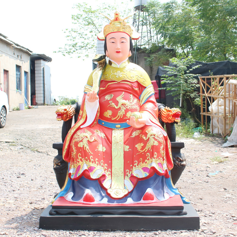 华音殿四海龙王龙母神像新款东南西北五海龙王爷龙神树脂材质佛像