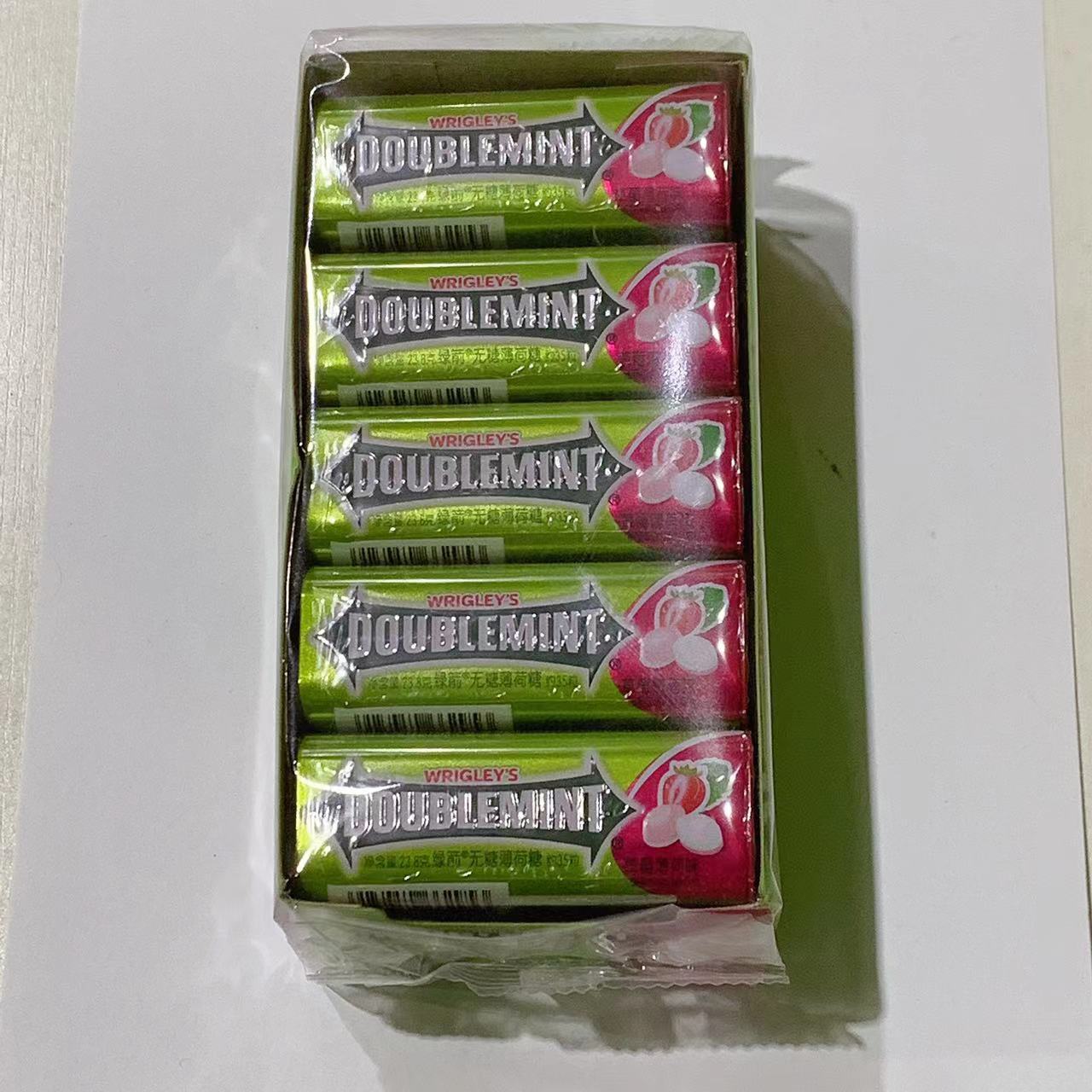 绿箭无糖35粒铁盒装15瓶清新口气薄荷糖润喉清嘴休闲零食糖果批发