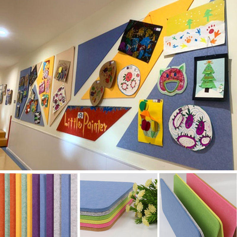 毛毡板幼儿园板墙贴主题墙留言板彩色软木板照片墙背景墙一件批发