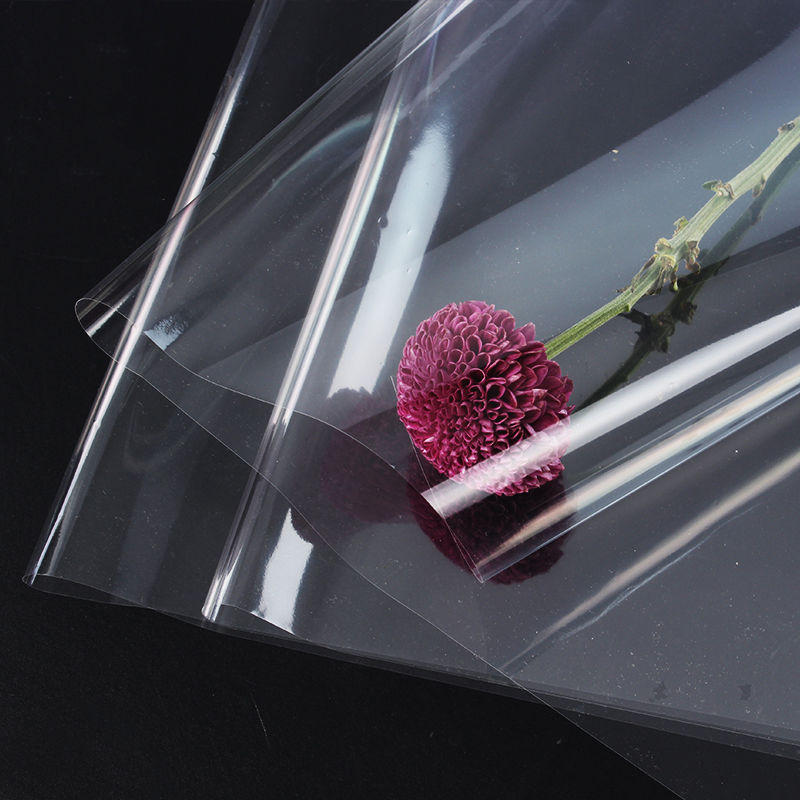 玻璃纸包花玻璃纸鲜花包装纸防尘透明包烘焙塑料纸花店花束打底