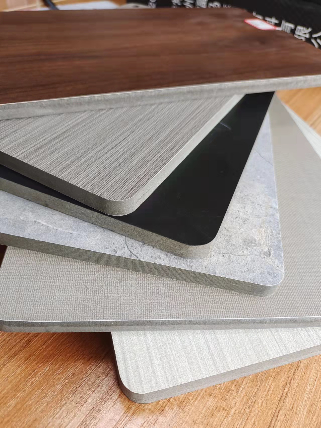 晶钢护墙板碳晶木饰面板炎板幕墙集成墙板