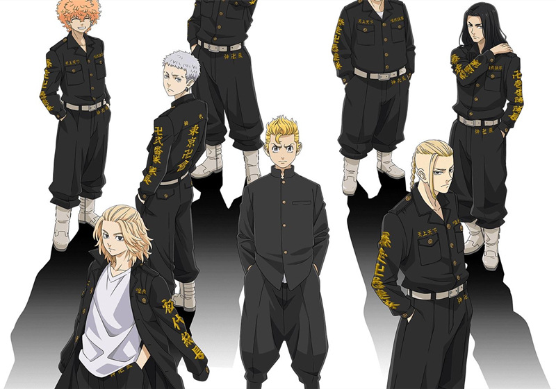 东京卍复仇者cos队服一番二番制服佐野万次郎初代总长cosplay套装