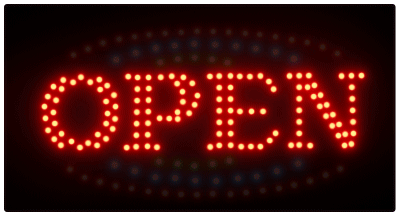 厂家直销 led霓虹广告牌open灯牌led高亮霓虹灯牌亚马逊跨境电商