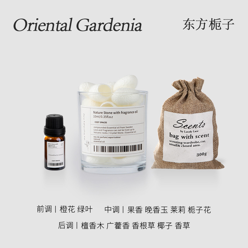 Fragrant Stone Wholesale Household Crystal Fire-Free Aroma Fragrance Replenisher Essential Oil Hand Gift Aromatherapy One Piece Dropshipping