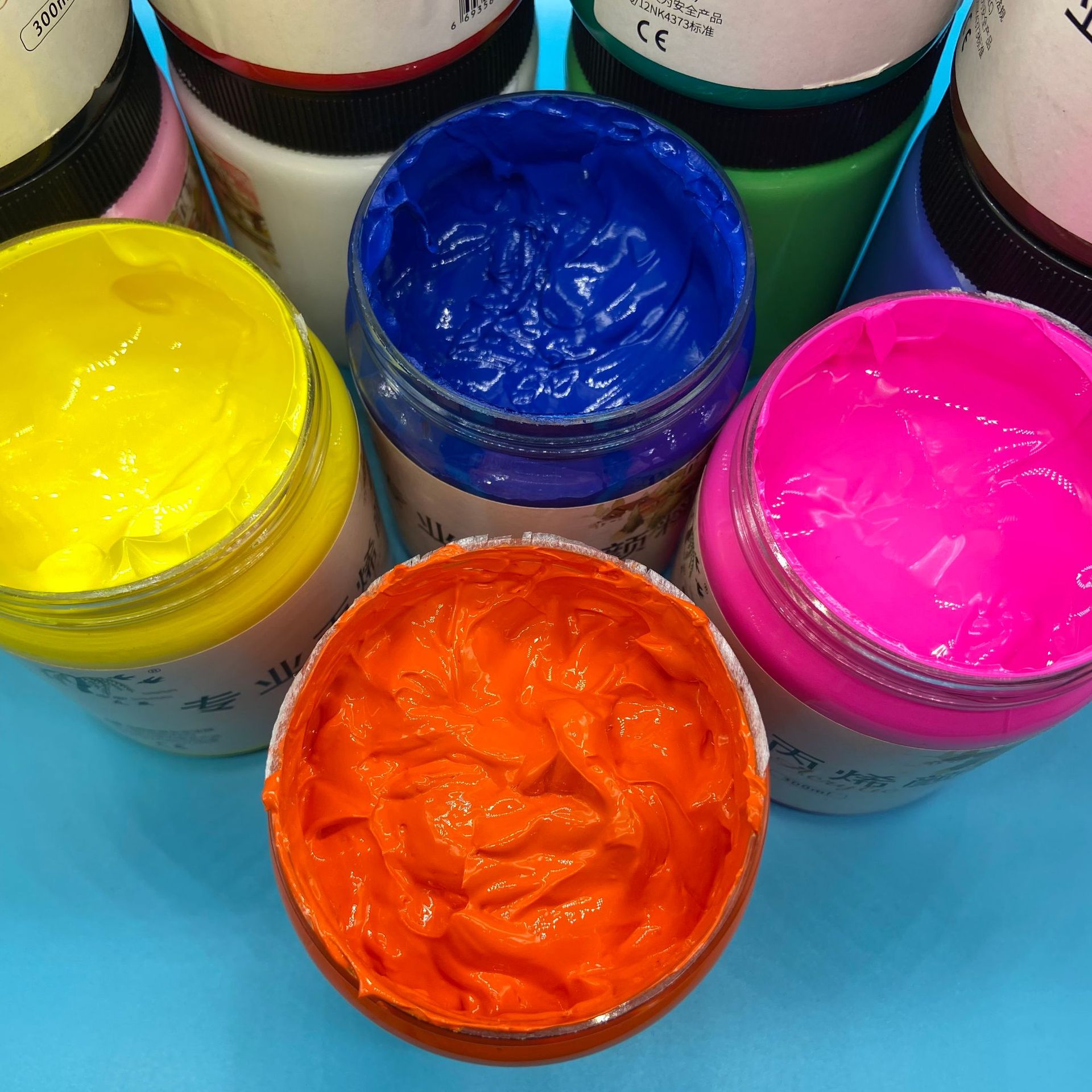 300ml Friends Nonin Acrylic Paint Hand Painted Wall Painting Paint Diy Textile Creative Paint Painted Acrylic Custom