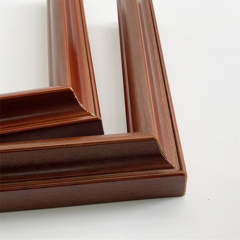 实木画框条面宽4cm037红胡桃花梨3.5米长字画国画桐木回字纹框条
