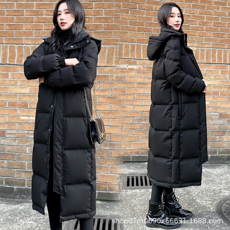 2022 Foreign Trade Women's down Cotton-Padded Jacket Stall Supply Mid-Length Short Women's Cotton Jacket Clearance Tail Goods Wholesale