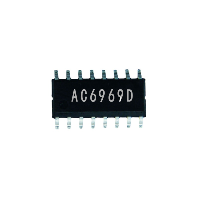 sop16封装杰理原装蓝牙芯片ac6969d ac6969e ac6969a耳机音箱芯片
