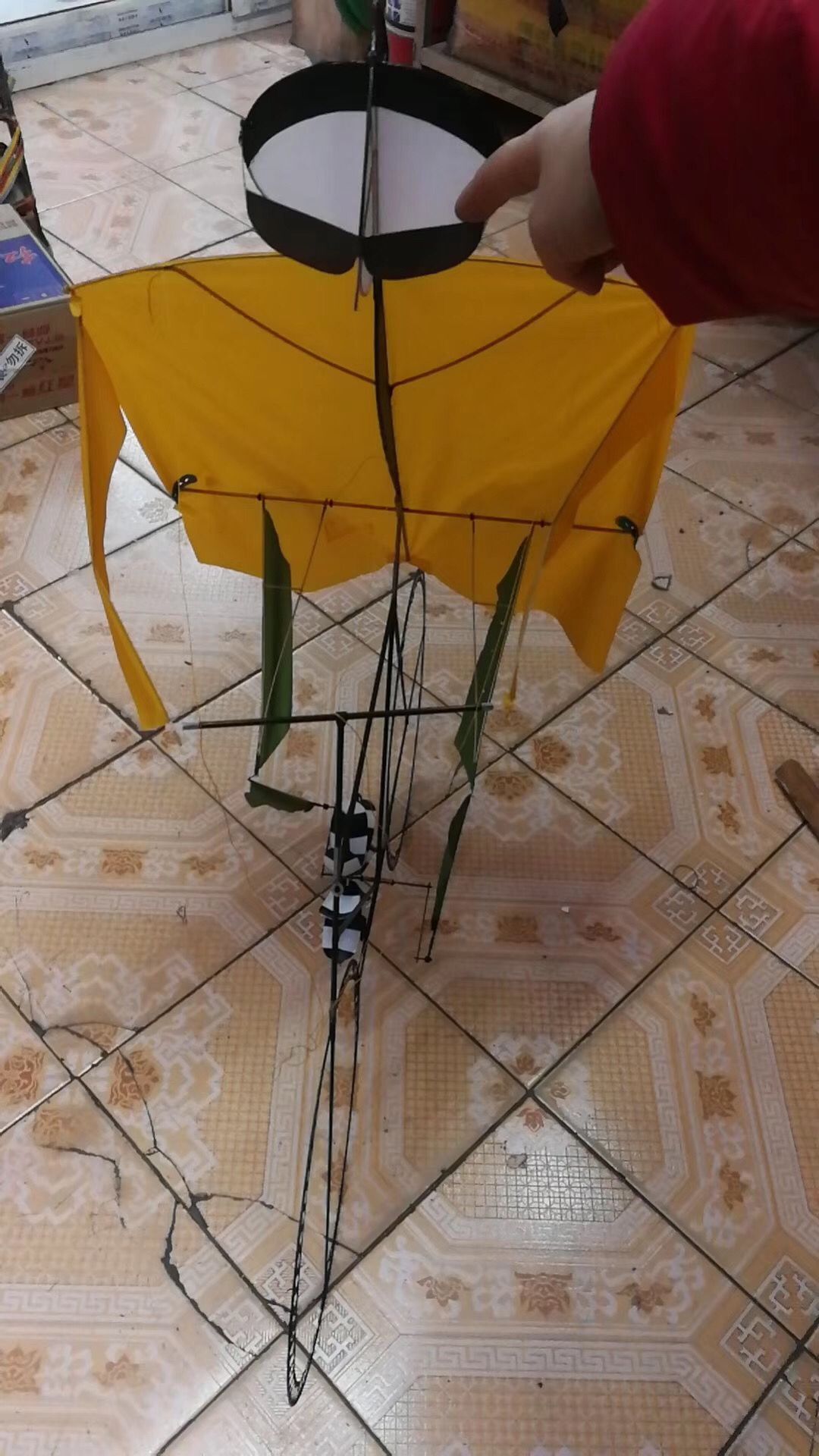 动态自行车 创意动态风筝新款风筝 网红风筝