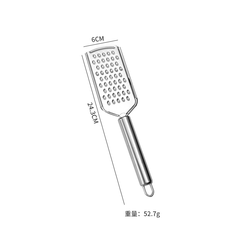 Multifunctional Stainless Steel Grater Cheese Planer Cheese Grater Fruit and Vegetable Shredder Radish Grater Bow Ginger Grater