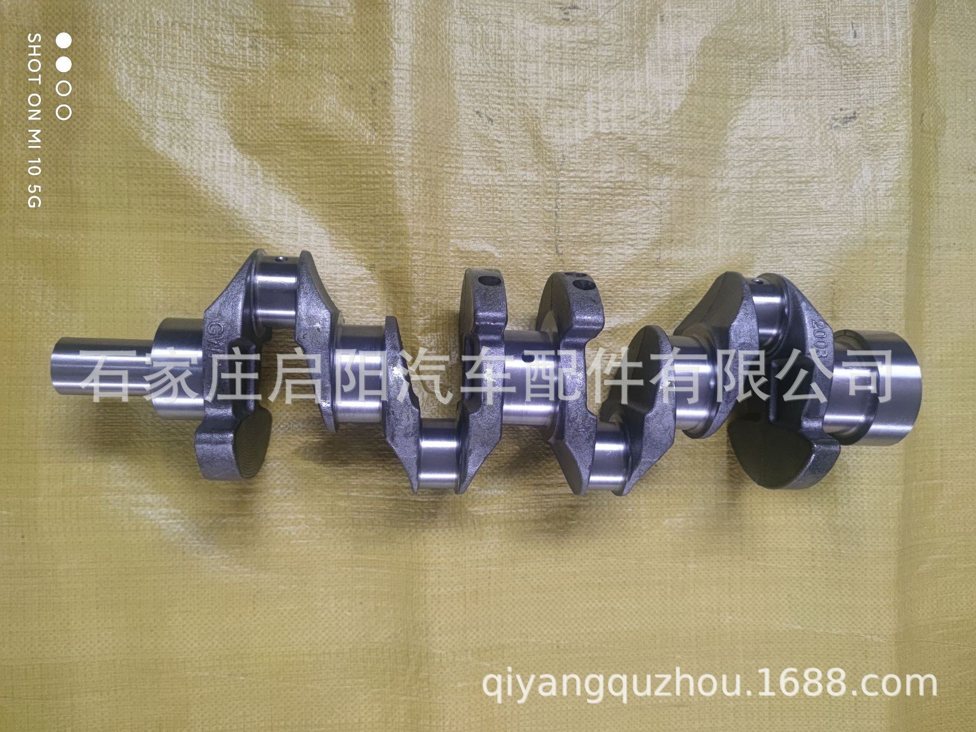 曲轴适用于尼桑日产k25发动机叉车曲轴oe号:12210-fy500-阿里巴巴