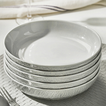 高级感盘子菜盘家用2024新款陶瓷碗碟餐具轻奢餐盘深盘8寸菜碟常