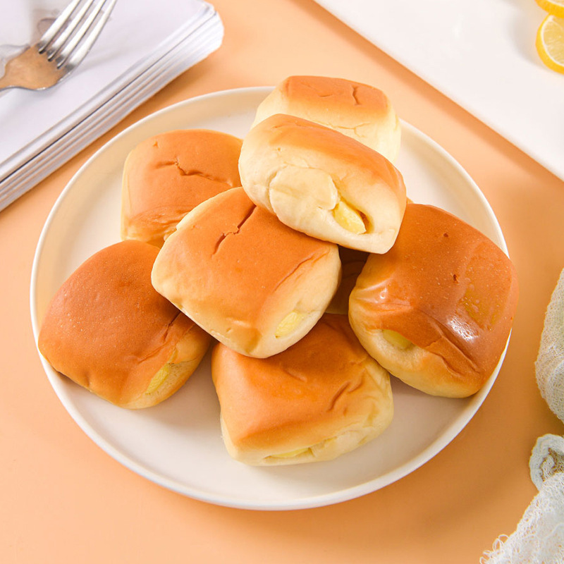 夹心小面包法式奶黄小蛋糕儿童营养早餐休闲好吃的零食网红点心餐