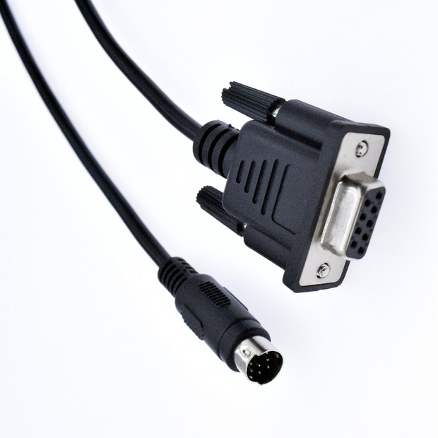 定制纯铜弯对直db44公母延长线hdb44针串口连接线cnc编程器数据线