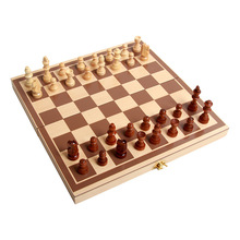 厂家直销儿童木制玩具国际象棋成人益智棋牌博弈宝宝早教智力桌游