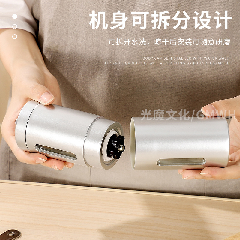 A2946 Household Portable Coffee Bean Grinder Manual Grinding Machine Freshly Ground Manual Coffee Machine Cross-Border