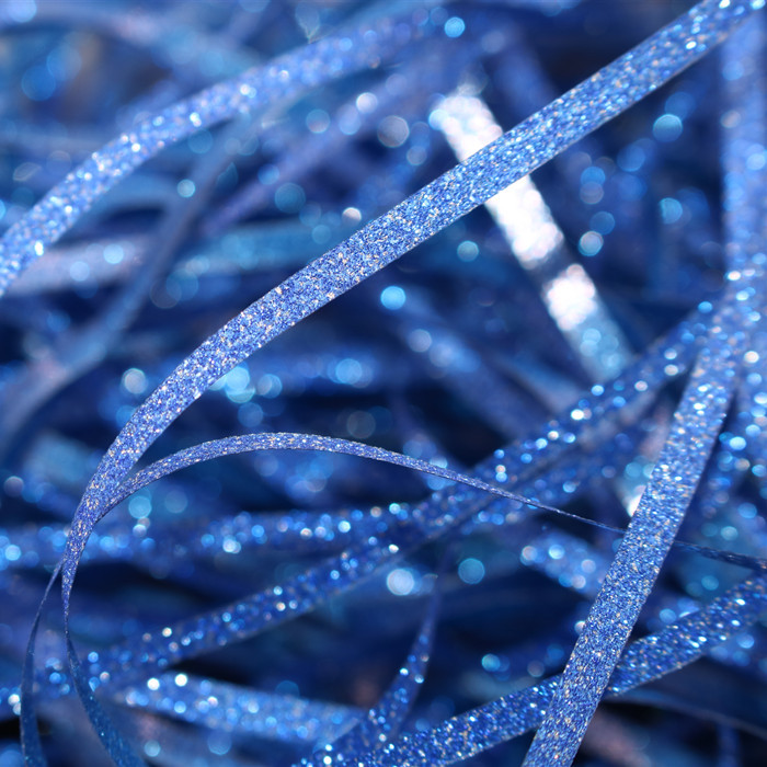 新款金葱丝彩色拉菲草 婚庆伴手礼糖盒填充物金葱膜闪光纸丝