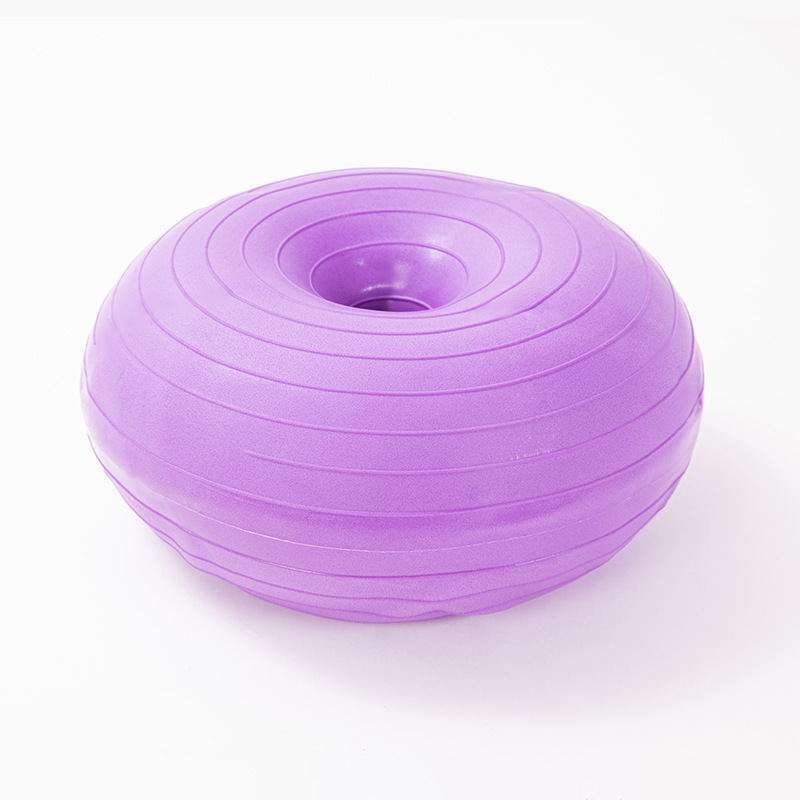 Donut Yoga Ball Thickened Explosion-Proof Apple Ball Sports Fitness Stable Bosu Ball