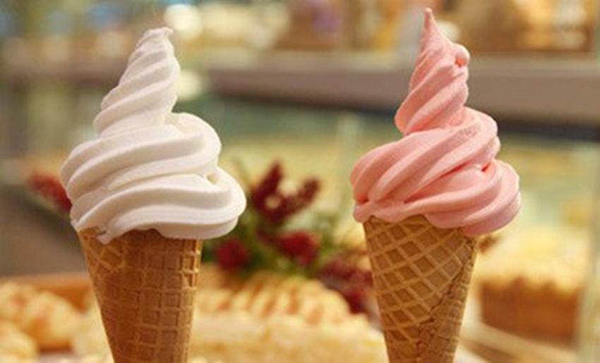 稳德福低温冰淇淋浆料1kg*12支 草莓味 蛋筒冰激凌奶浆 杭州